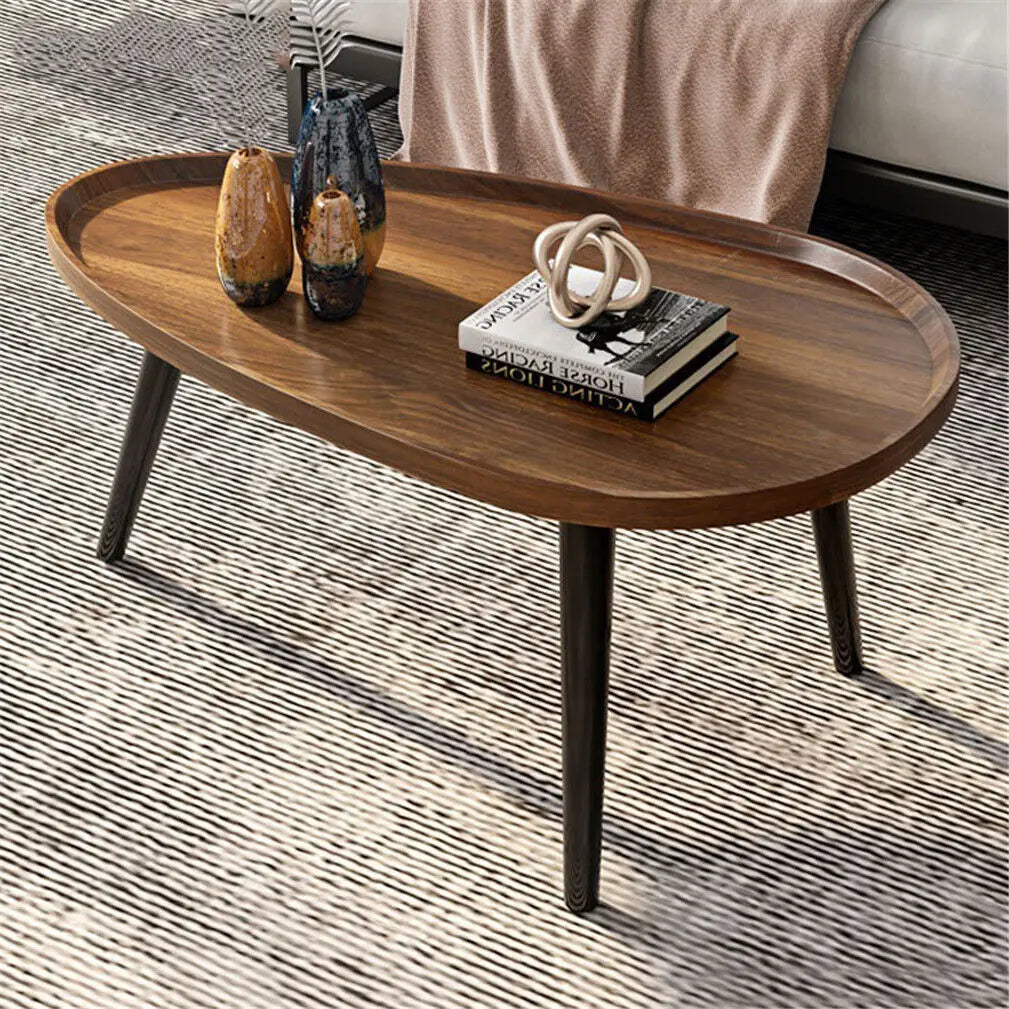 Living Room Wooden Coffee Table Set