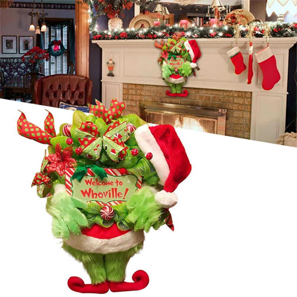 Hanging Grinch Christmas Decor