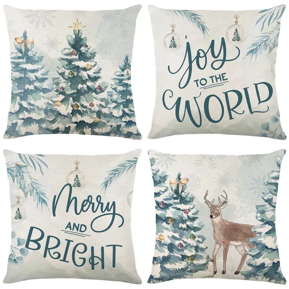 Christmas Cushion Cover Pillowcase