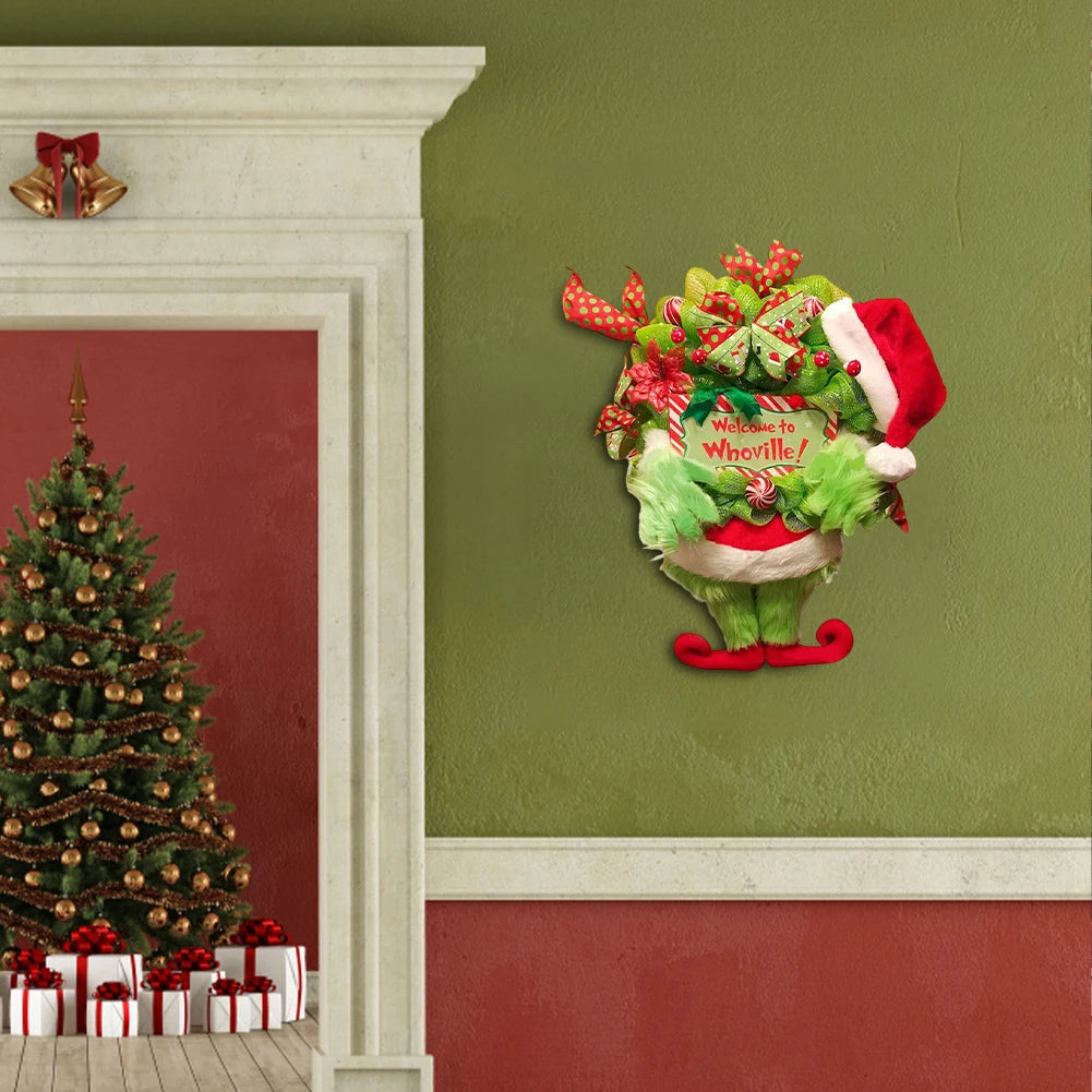 Hanging Grinch Christmas Decor