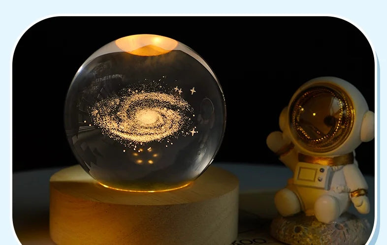 3D Crystal Ball Home Gift