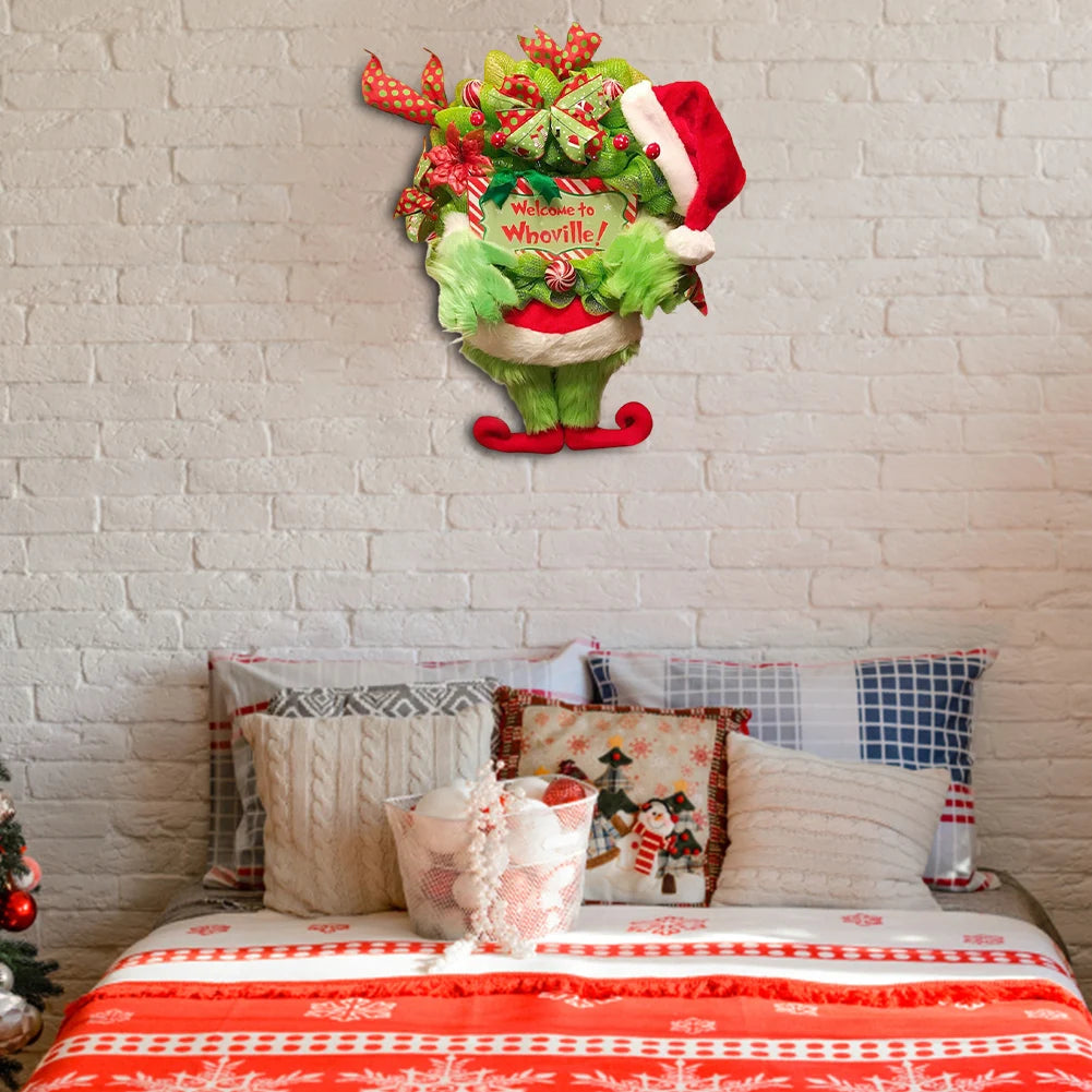 Hanging Grinch Christmas Decor