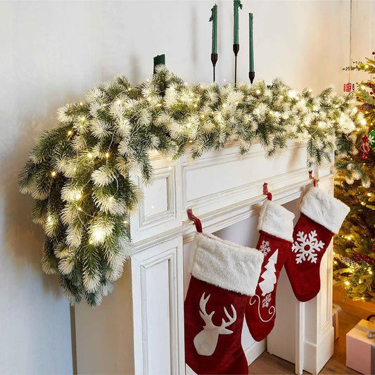 Christmas Garland Pine Needles