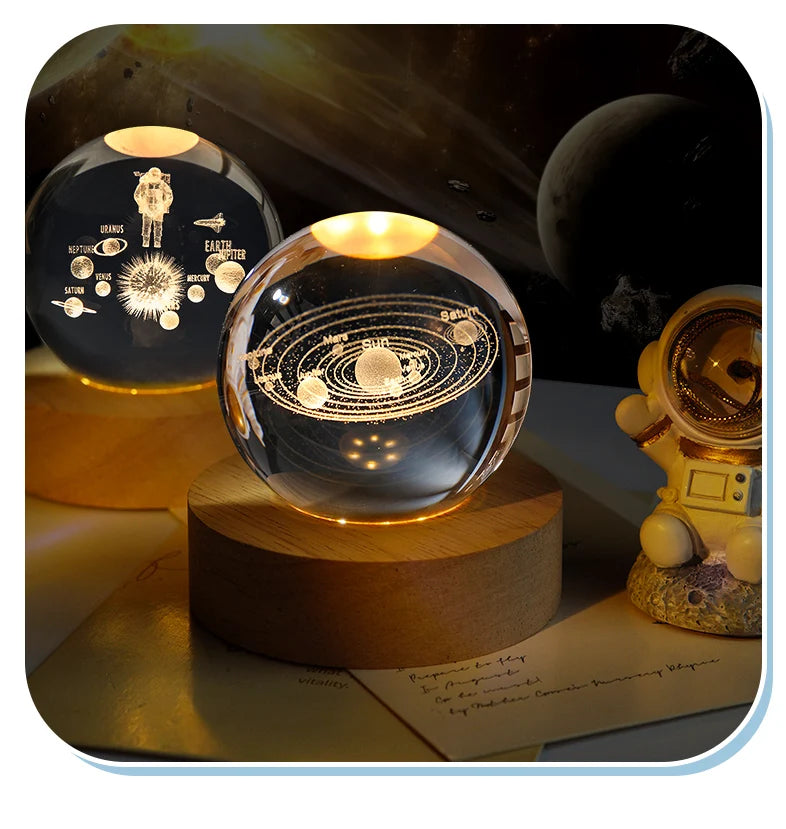 3D Crystal Ball Home Gift