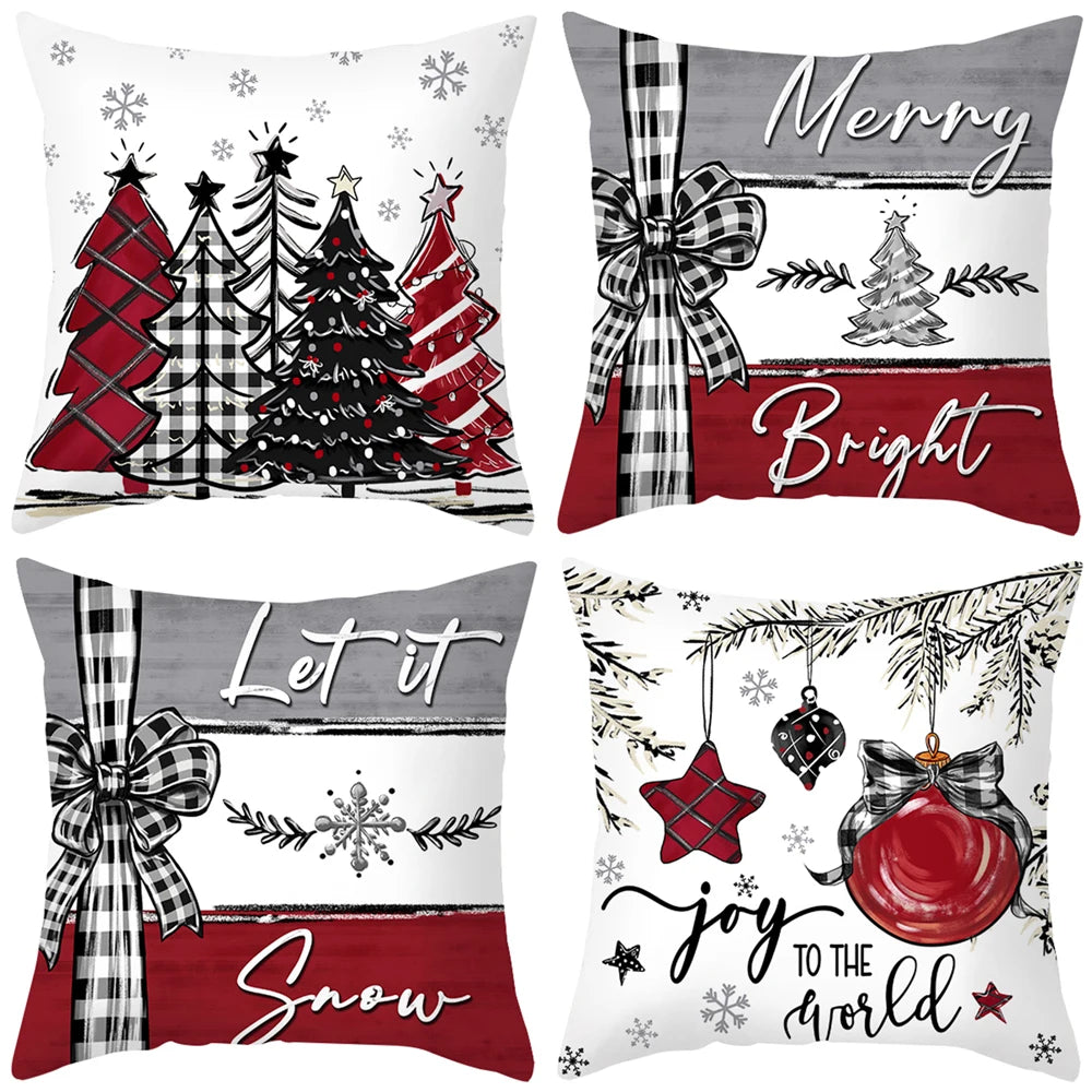 Christmas Cushion Cover Pillowcase