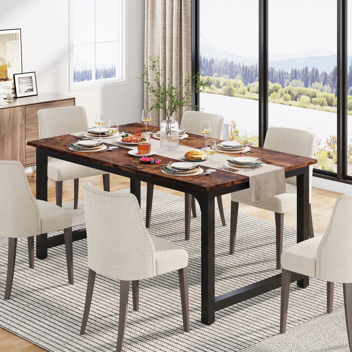 Dining Table for 6-8 Person,