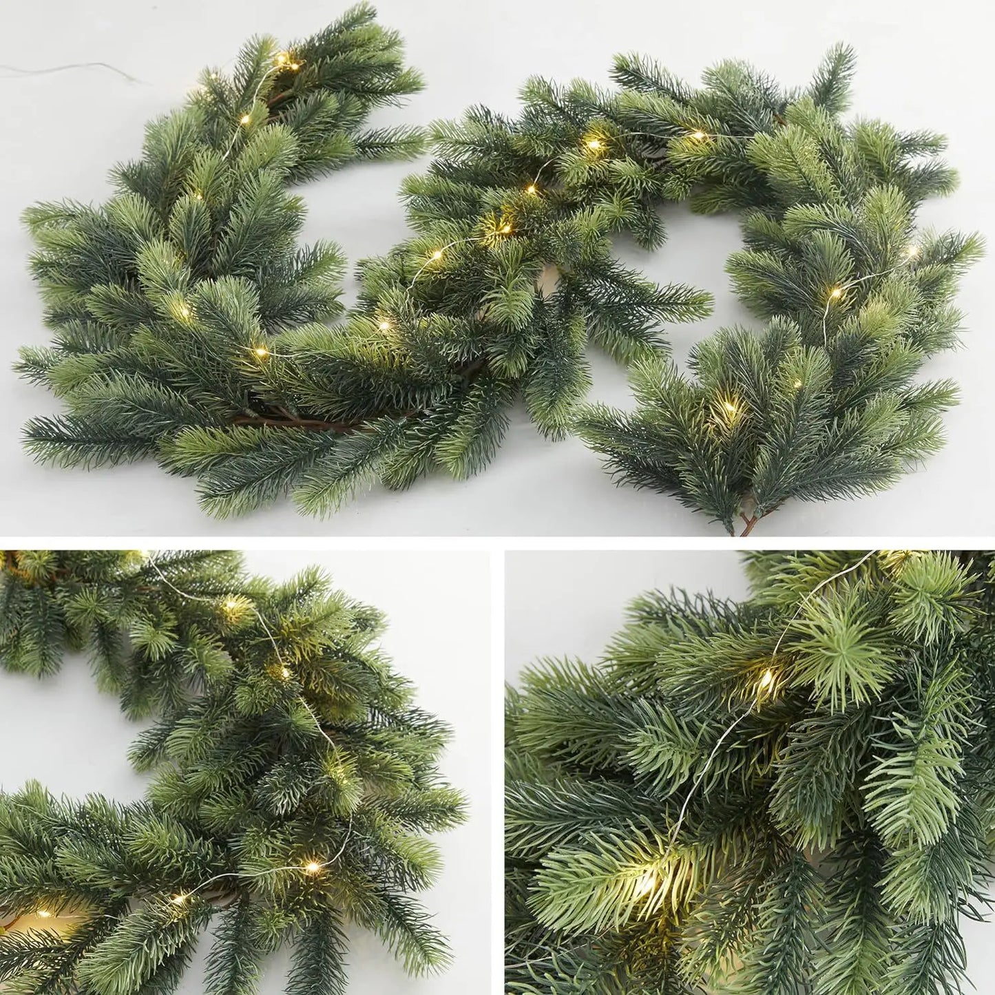 Christmas Garland Pine Needles