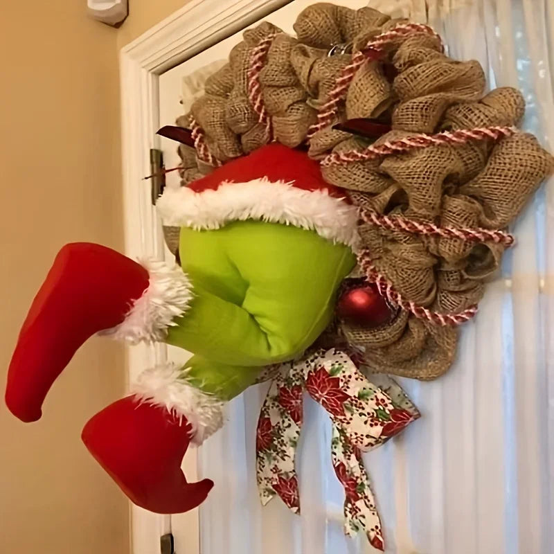 Hanging Thief Grinch Christmas Decor