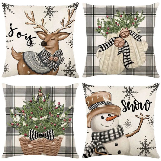 Christmas Cushion Cover Pillowcase