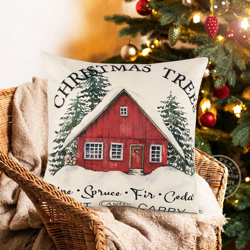 Christmas Cushion Cover Pillowcase