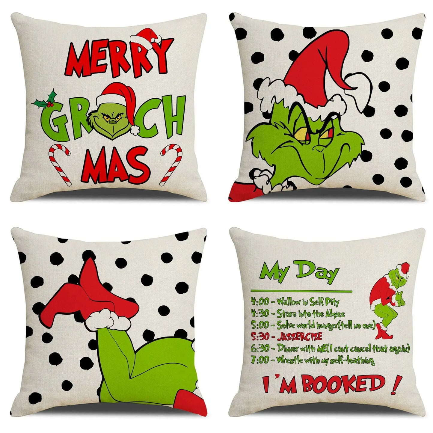 Christmas Grich Pillowcases