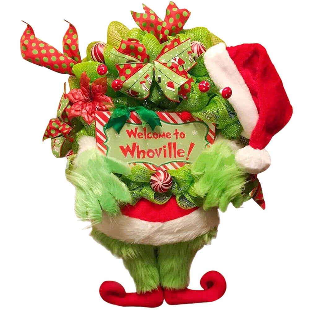 Hanging Grinch Christmas Decor